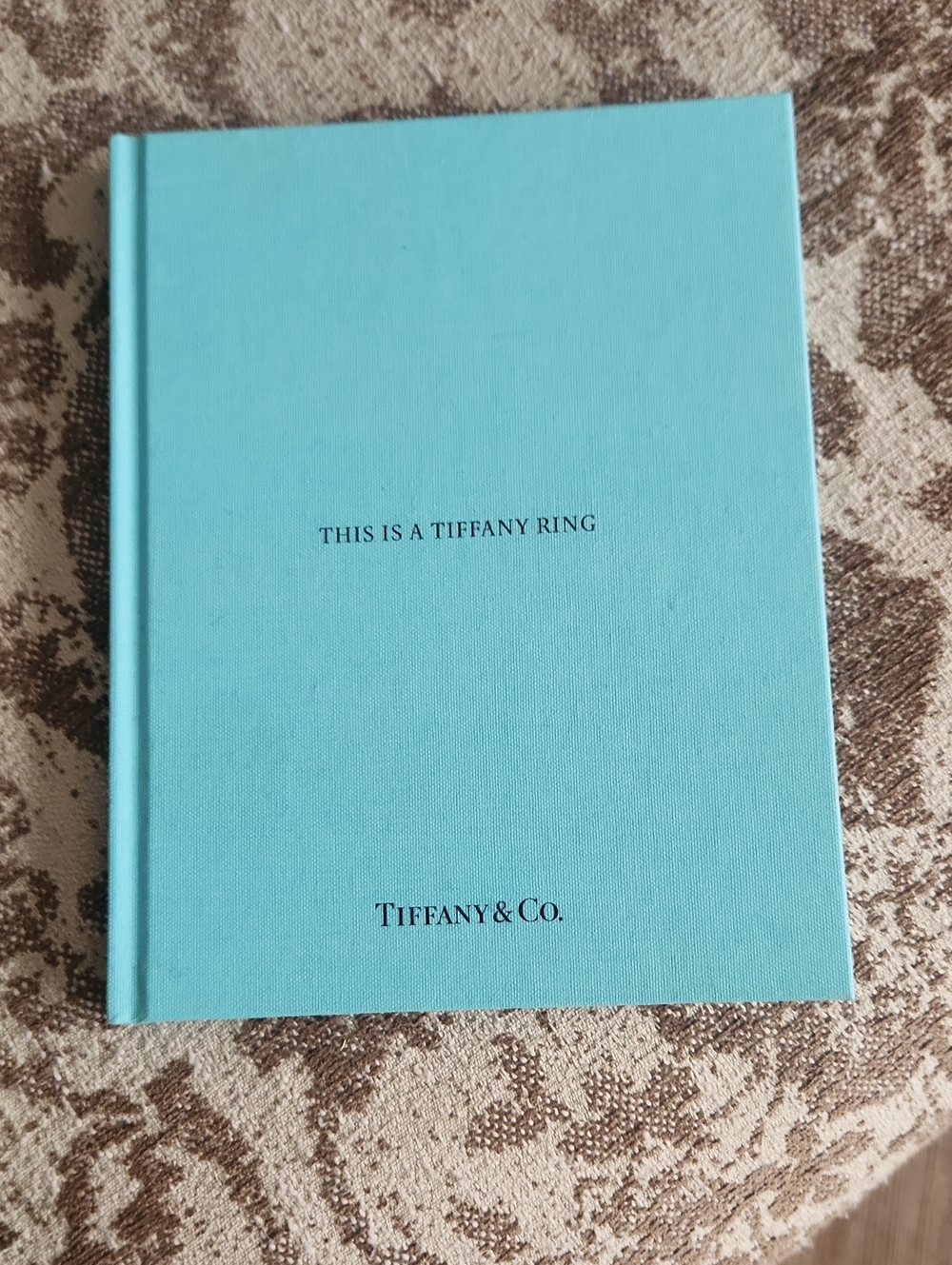 Tiffany & Co. Blue Decorative Coffee Table Book